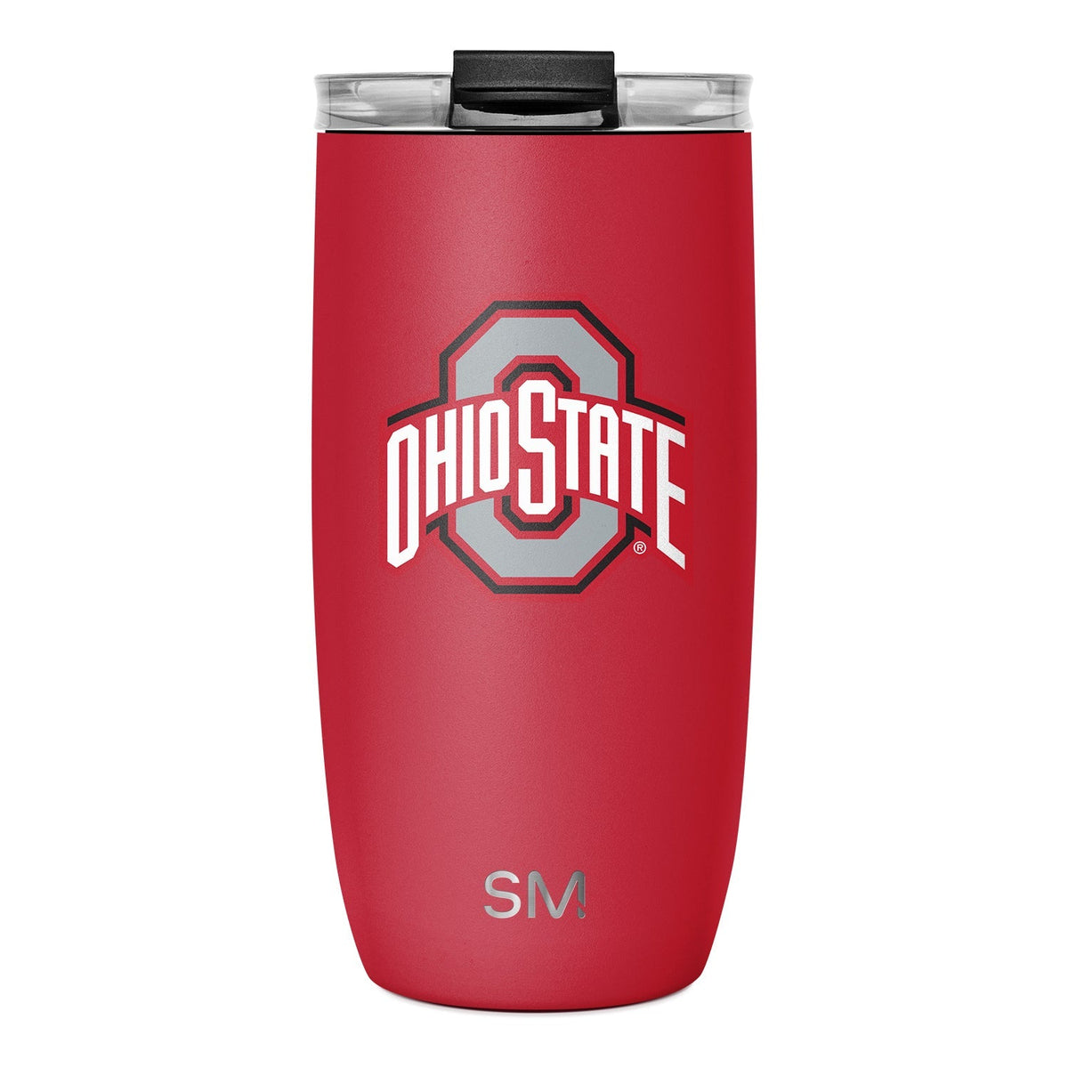 Collegiate Voyager Tumbler with Clear Flip Lid & Straw